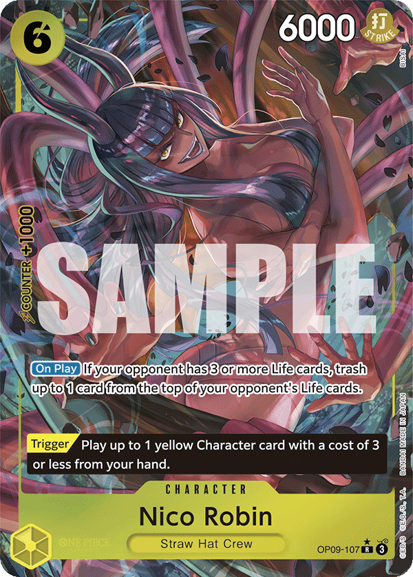 Nico Robin (107) (Parallel) card image