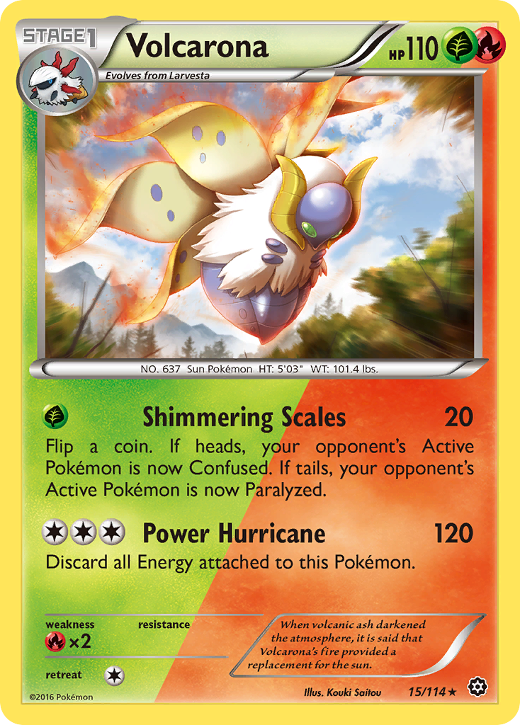Volcarona card image