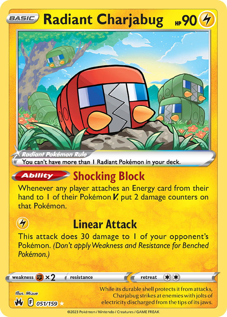 Radiant Charjabug card image