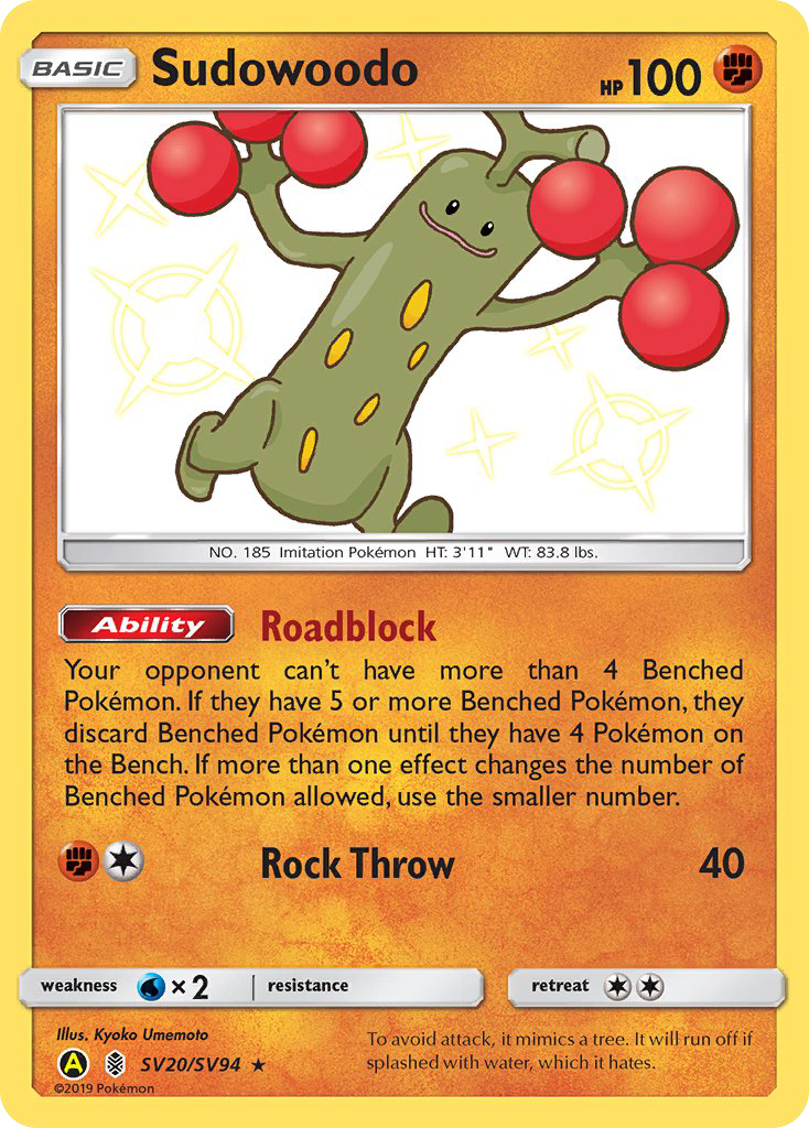Sudowoodo card image