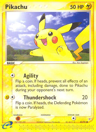 Pikachu card image