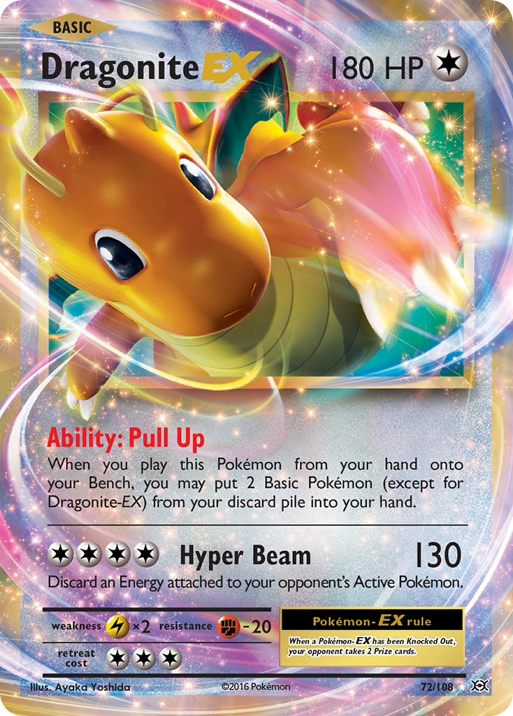 Dragonite-EX card image