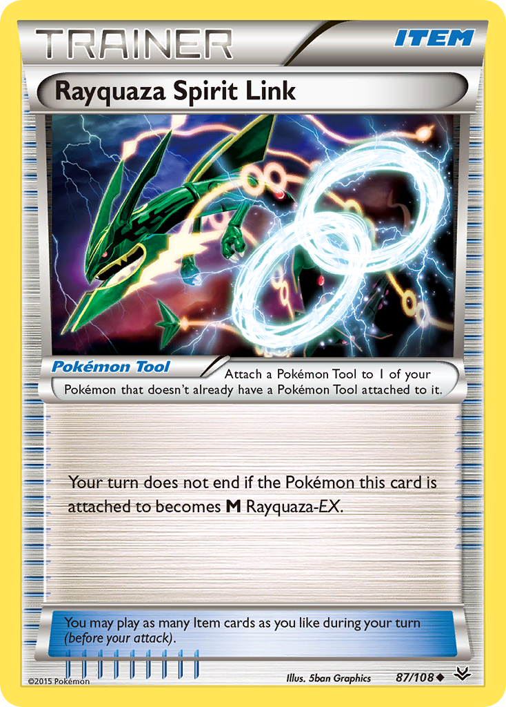 Rayquaza Spirit Link card image