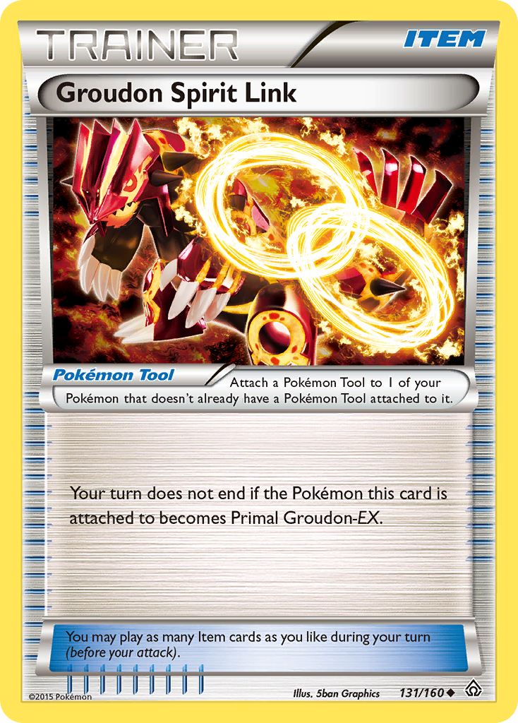 Groudon Spirit Link card image