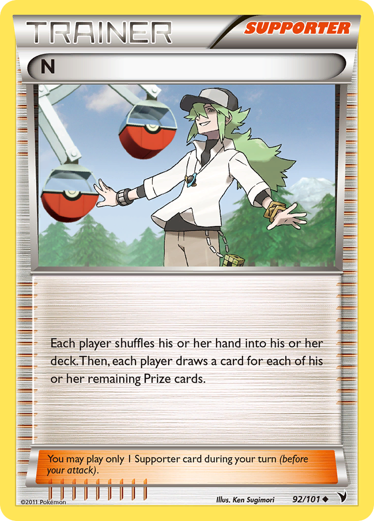 N card image