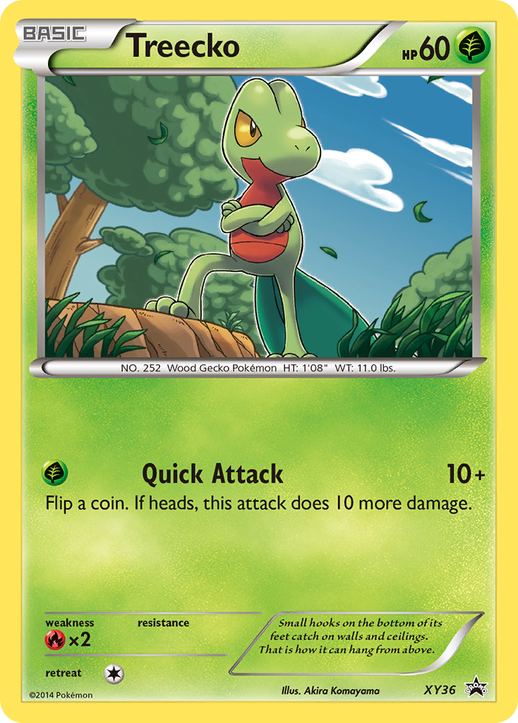 Treecko card image