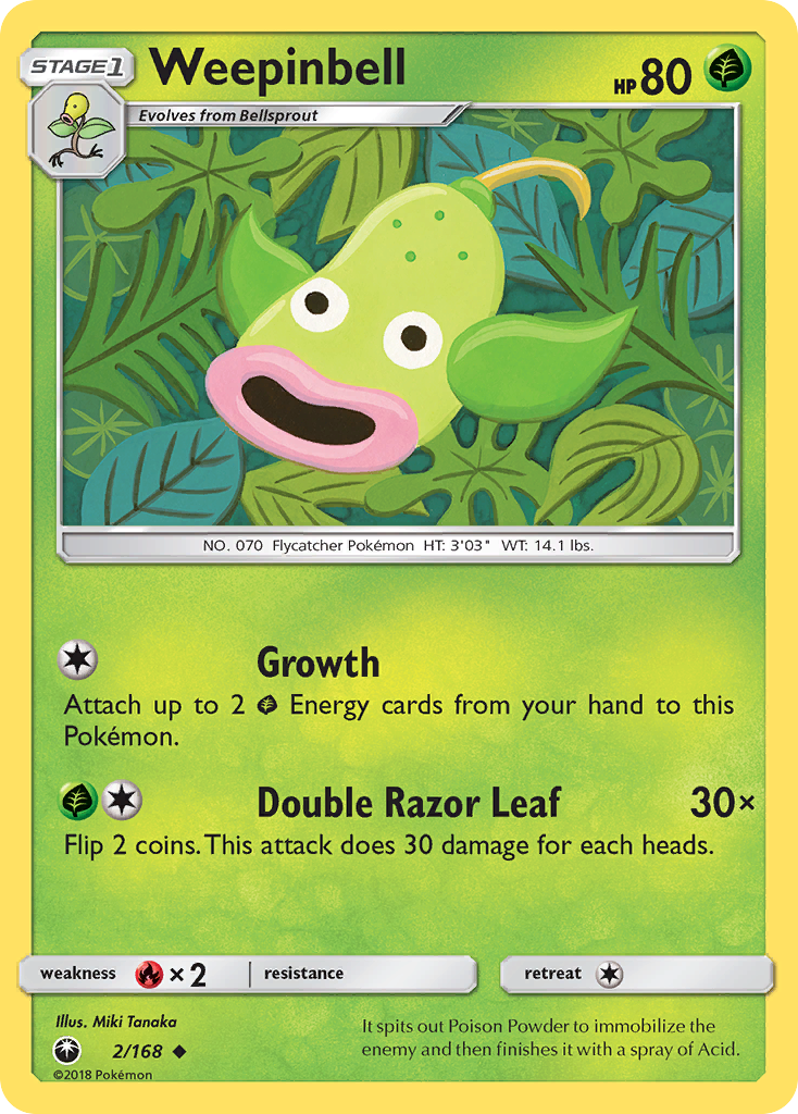 Weepinbell card image