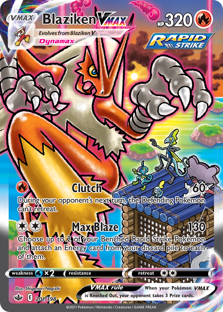 Blaziken VMAX card image