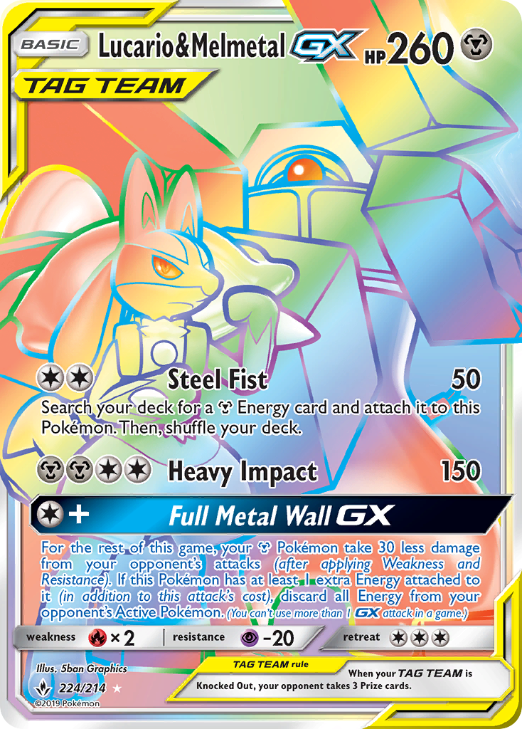 Lucario & Melmetal-GX card image