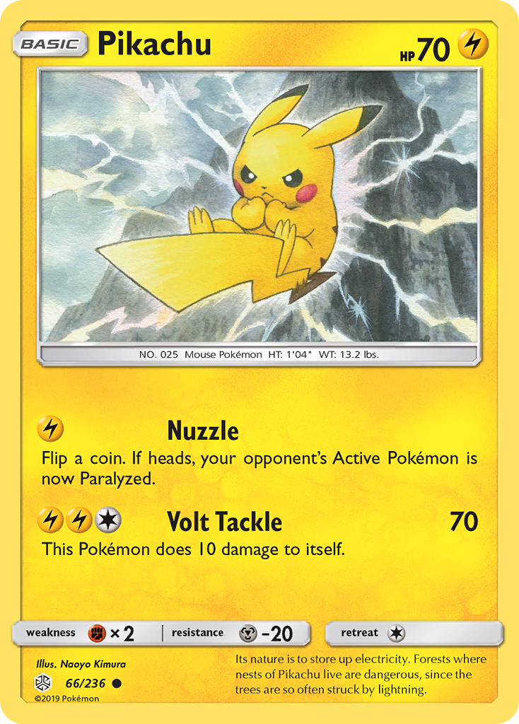 Pikachu card image