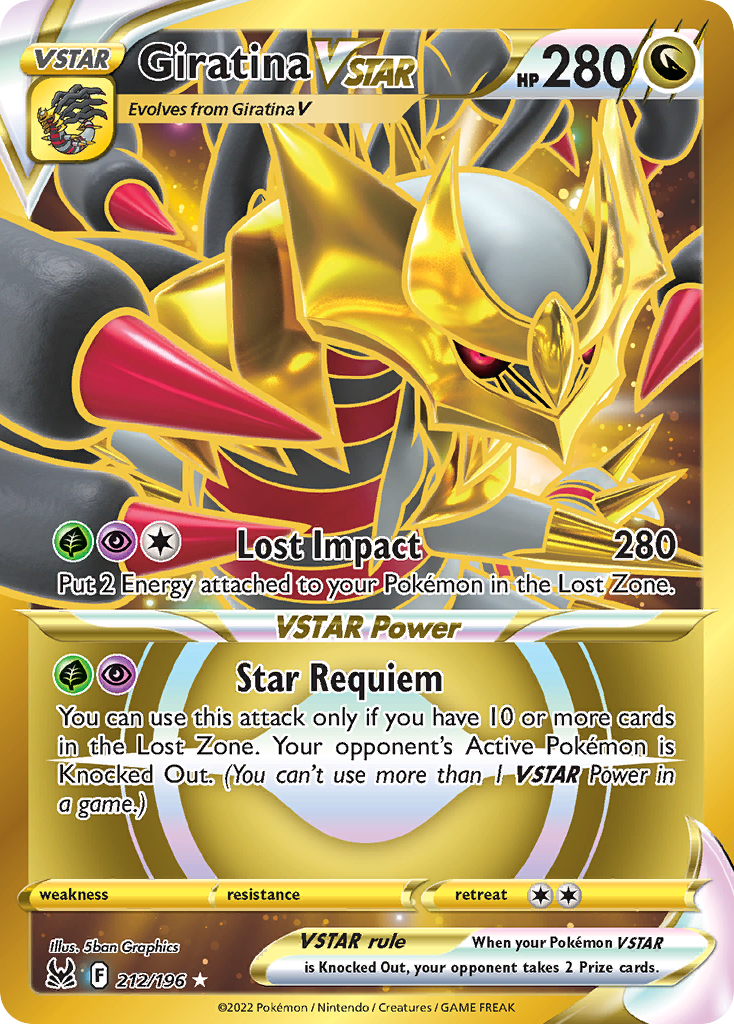 Giratina VSTAR card image