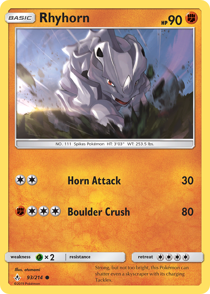 Rhyhorn card image