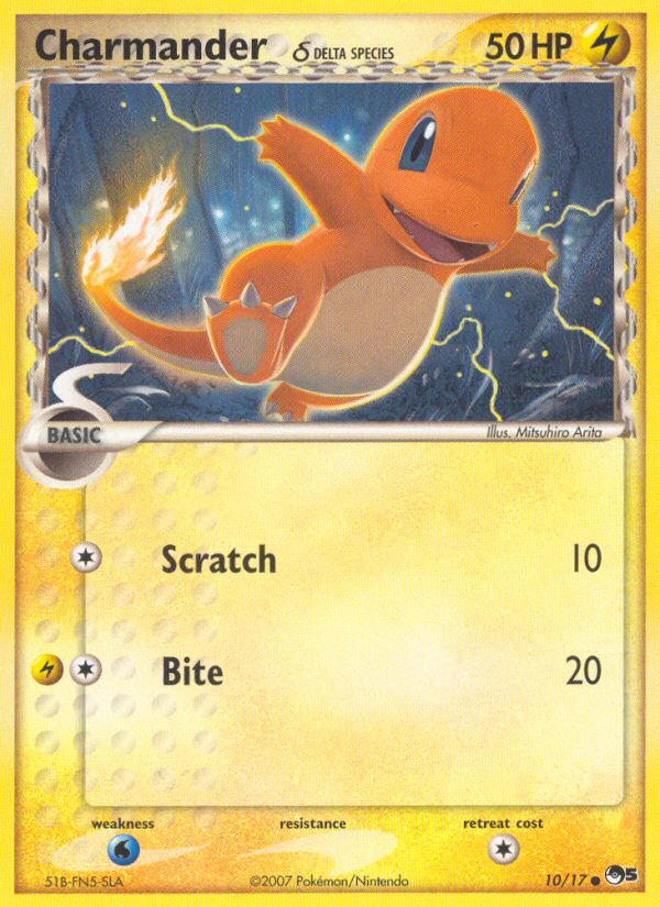Charmander δ card image