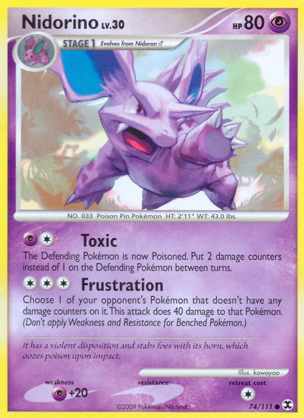 Nidorino card image