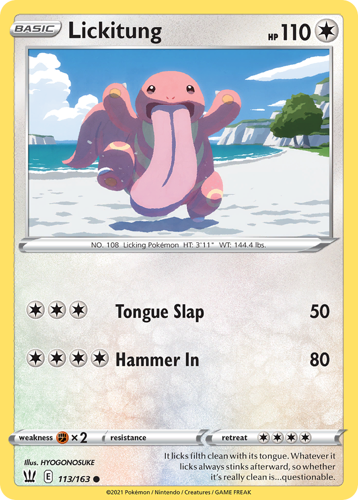 Lickitung card image