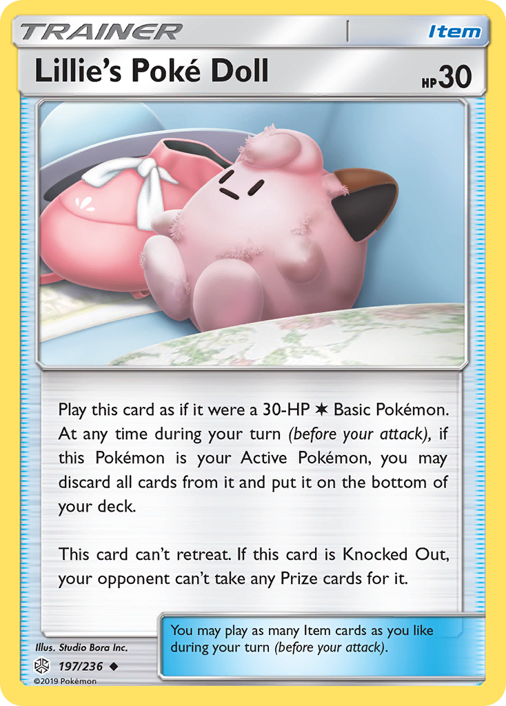 Lillie's Poké Doll card image