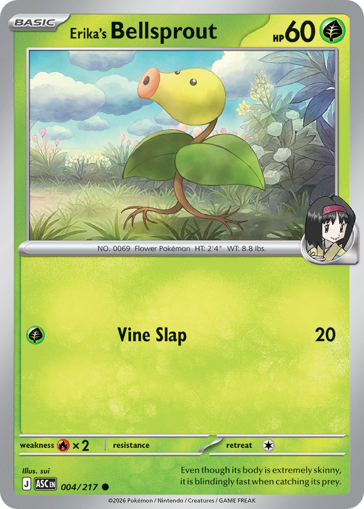 Erika's Bellsprout card image