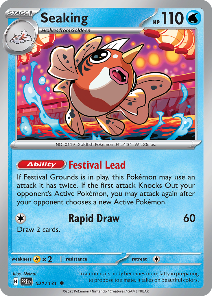 Seaking card image