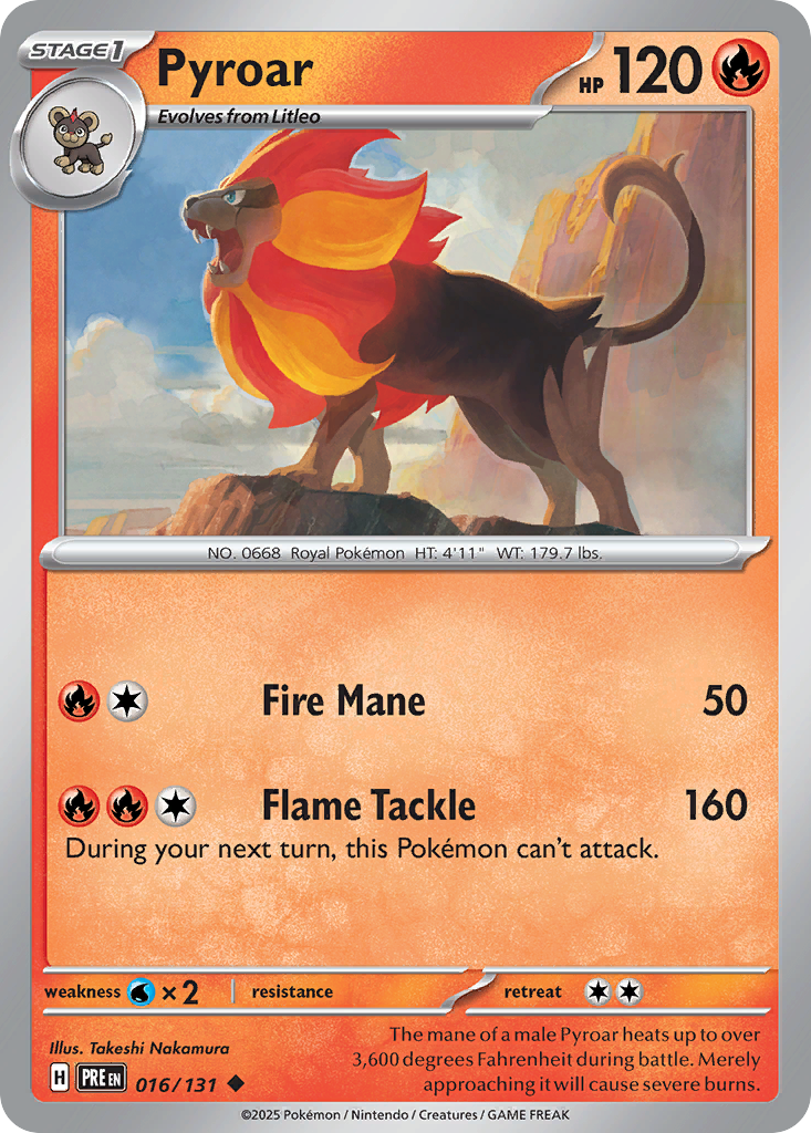Pyroar card image