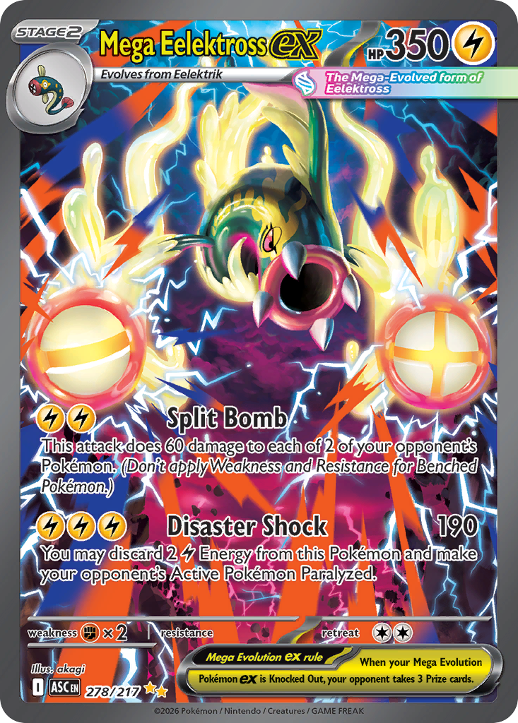 Mega Eelektross ex card image