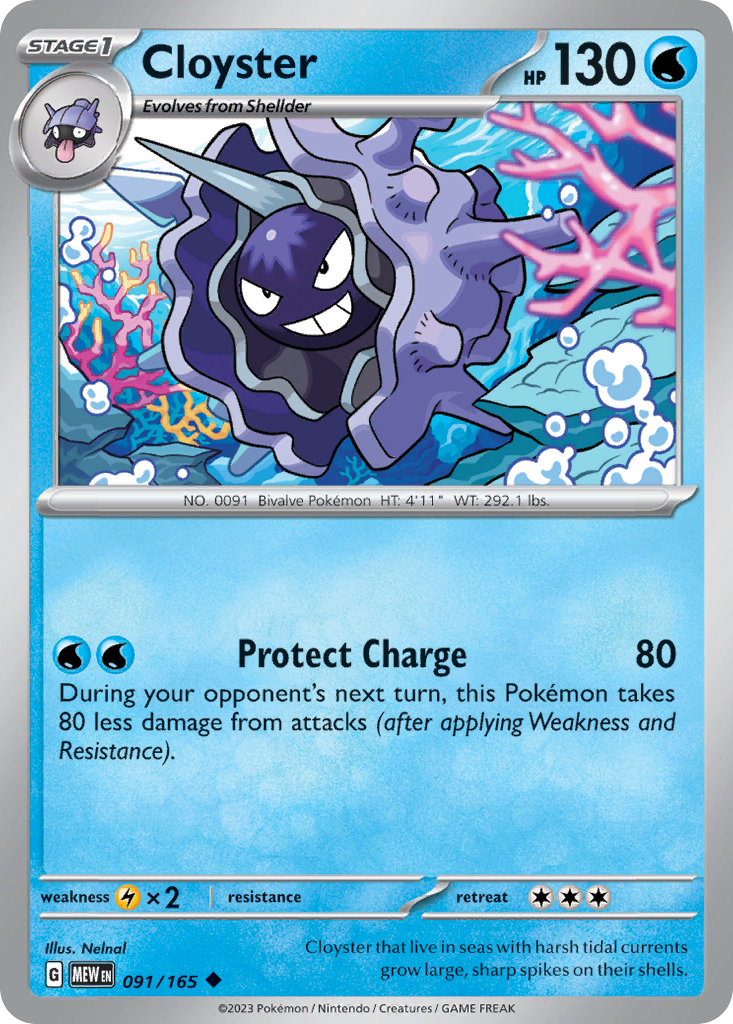 Cloyster card image