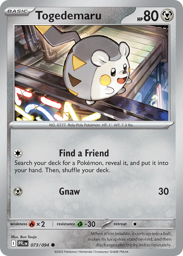 Togedemaru card image