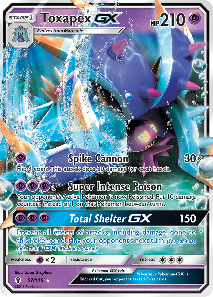 Toxapex-GX card image