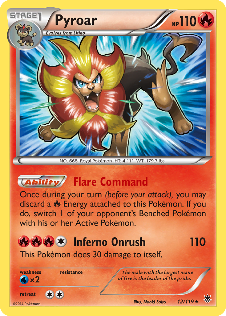 Pyroar card image