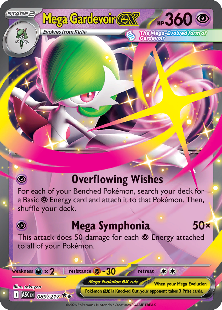 Mega Gardevoir ex card image
