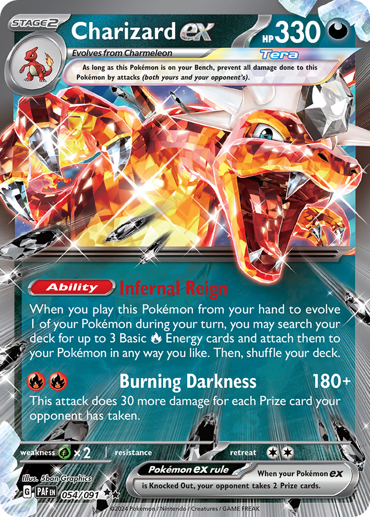Charizard ex card image