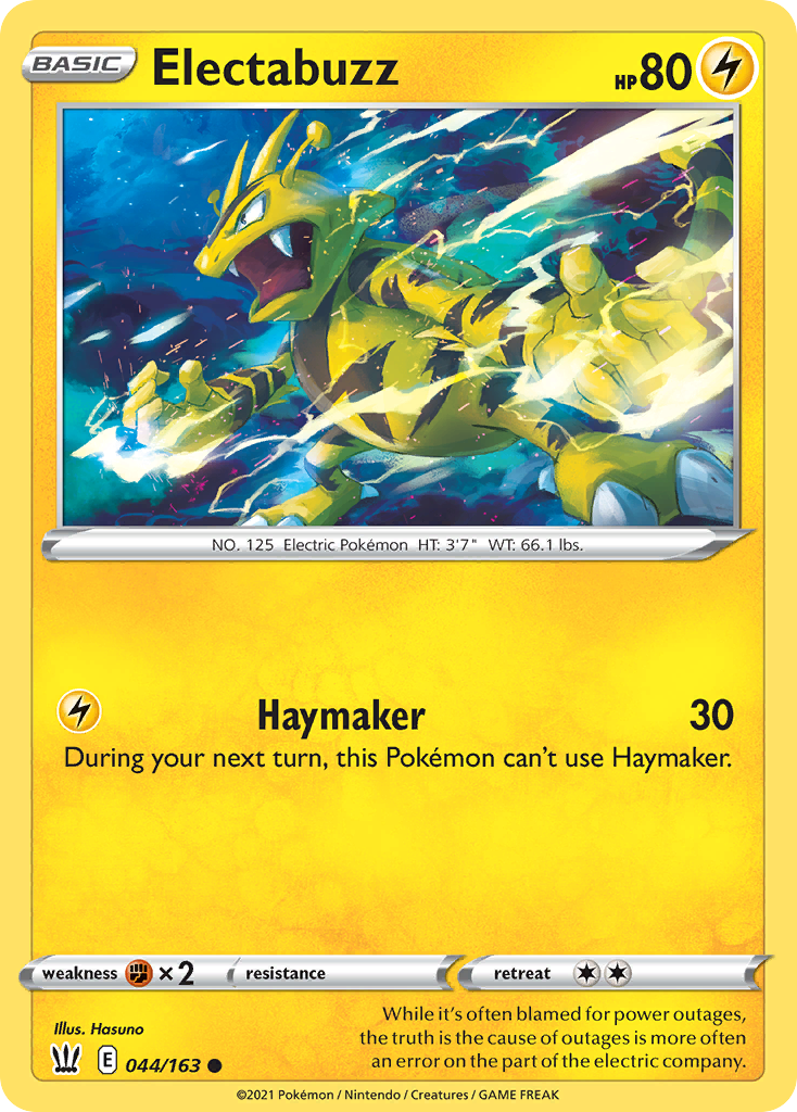 Electabuzz card image