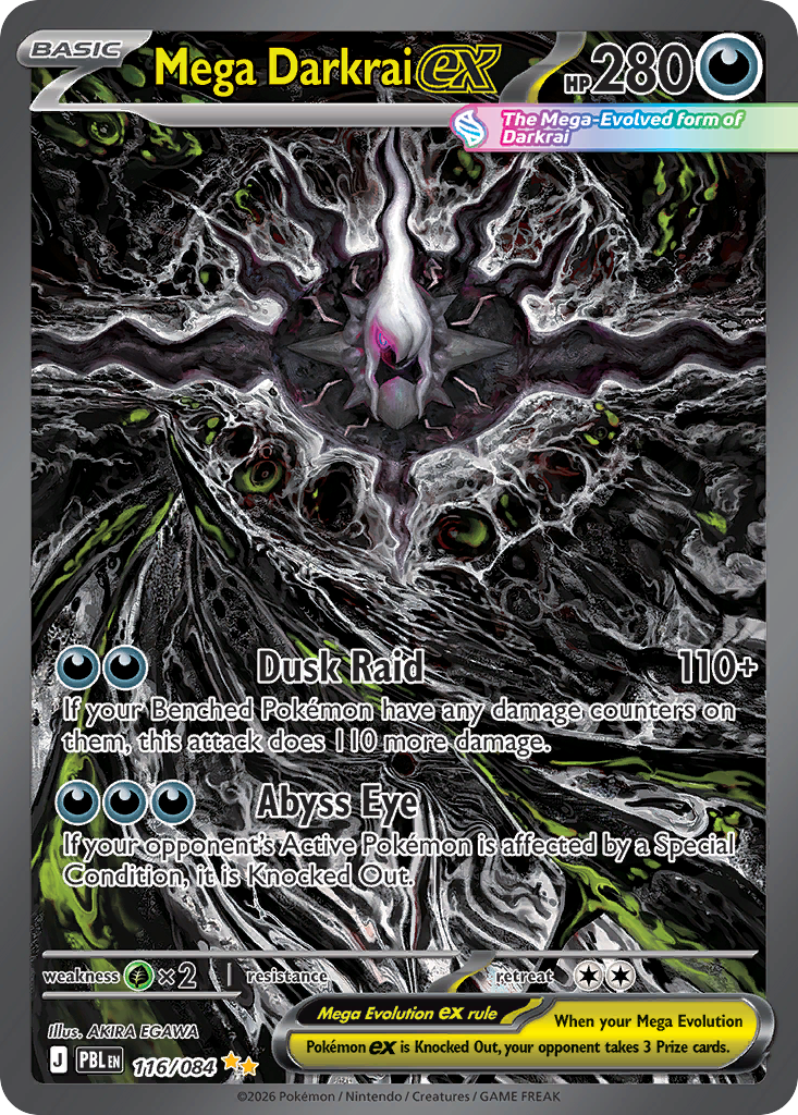Mega Darkrai ex card image