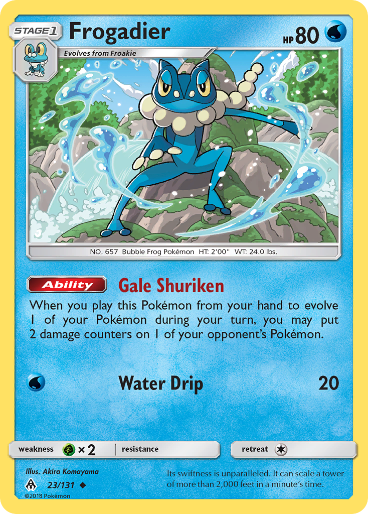 Frogadier card image