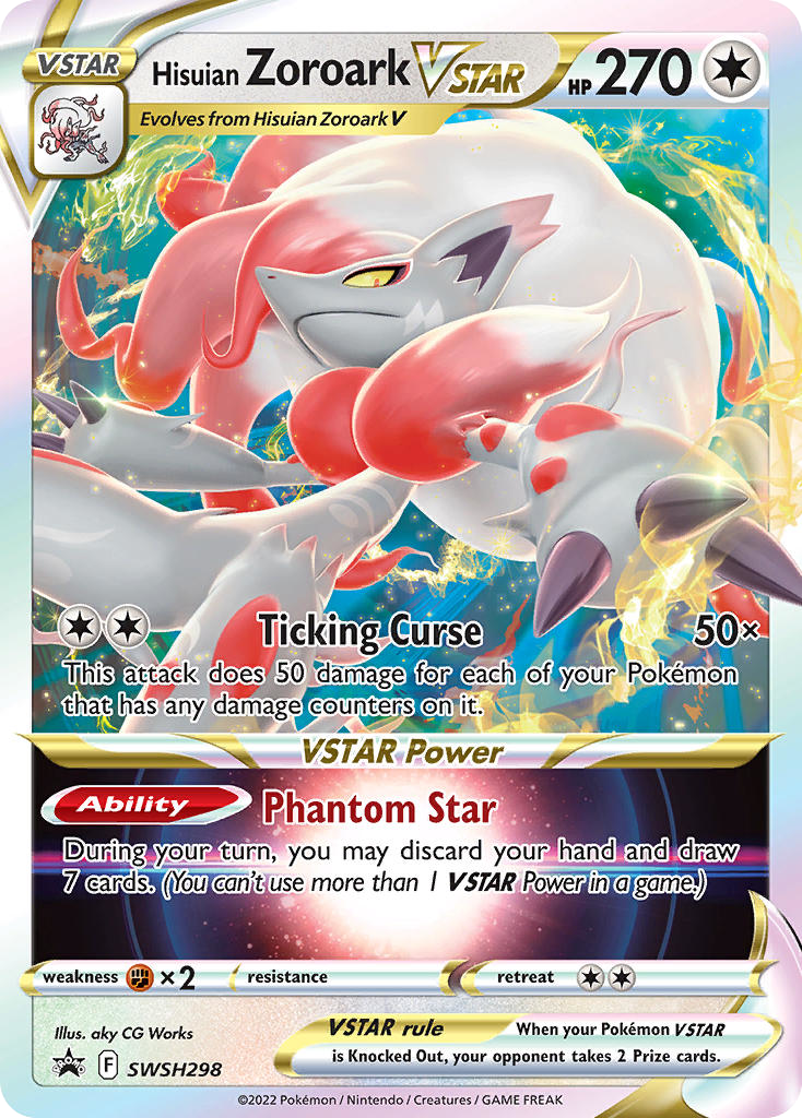 Hisuian Zoroark VSTAR card image