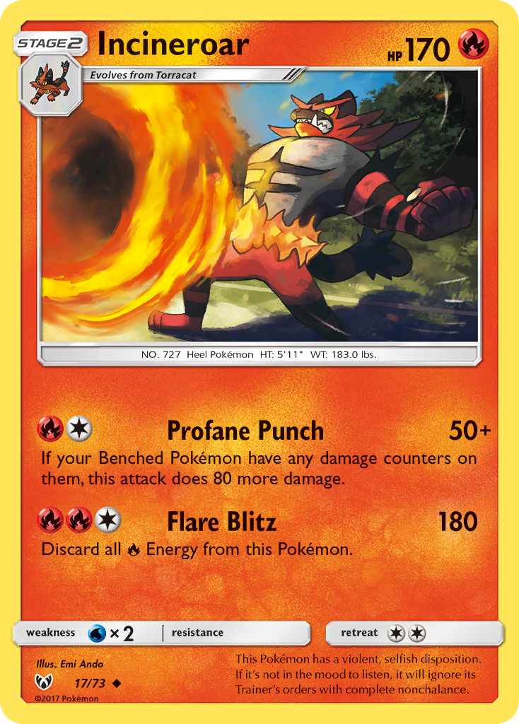 Incineroar card image