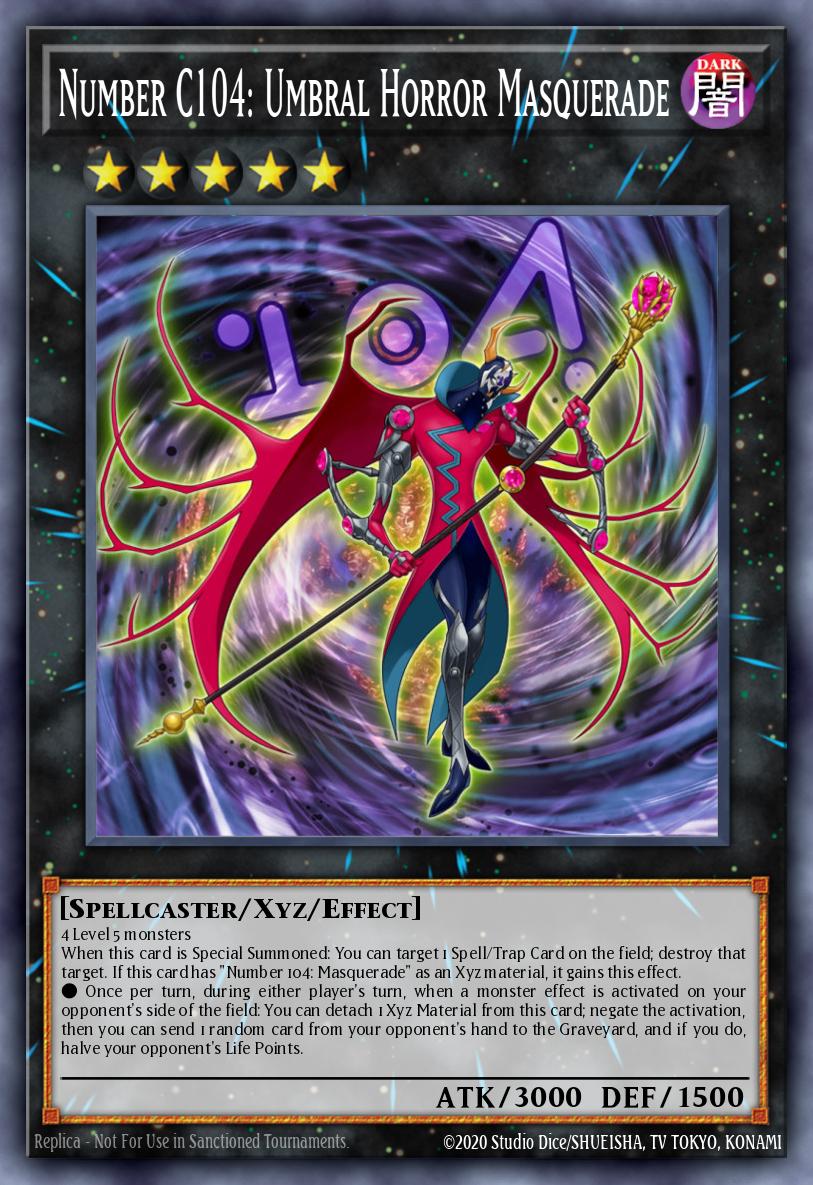 Number C104: Umbral Horror Masquerade card image