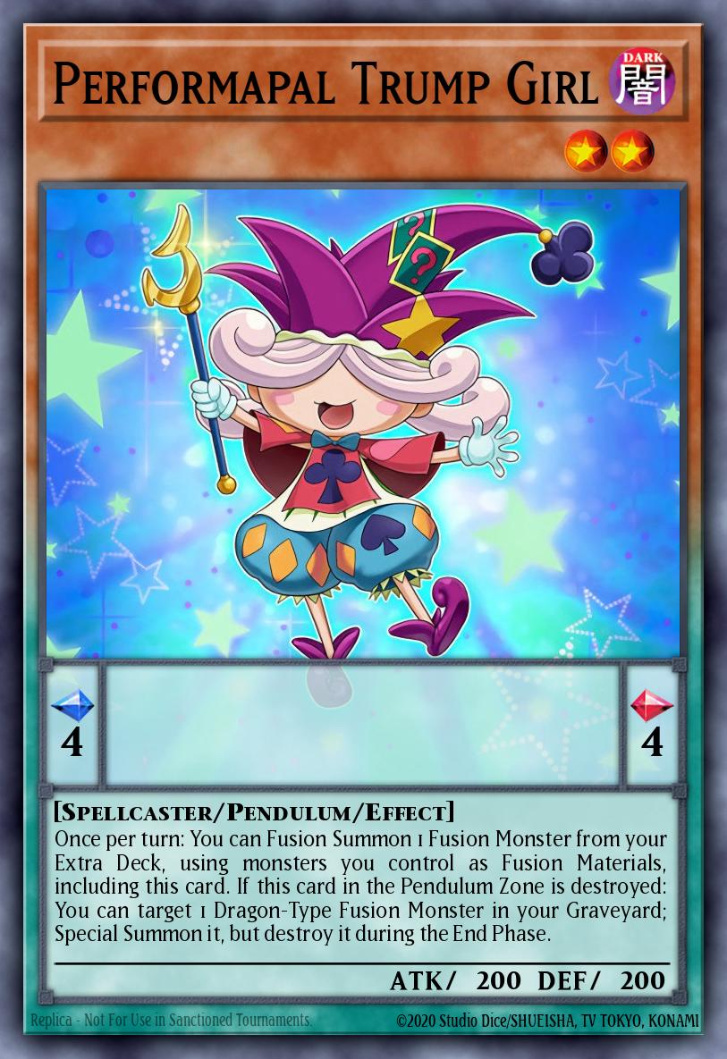 Performapal Trump Girl card image