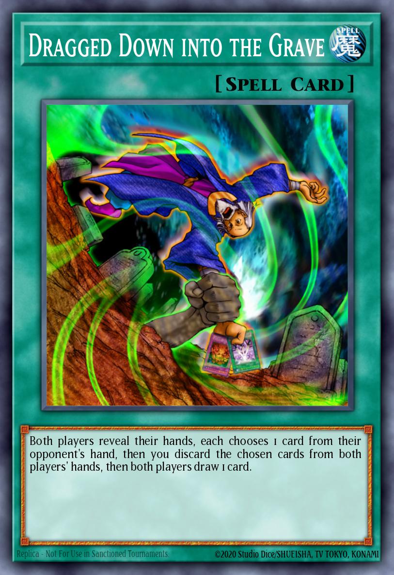 Dragged Down into the Grave card image
