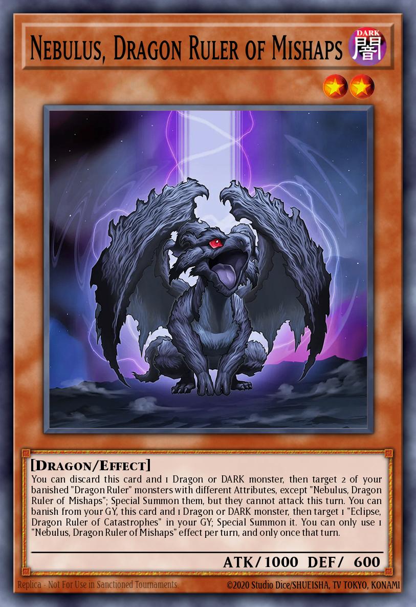Nebulus, Dragon Ruler of Mishaps card image