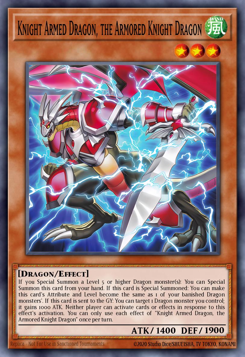 Knight Armed Dragon, the Armored Knight Dragon card image