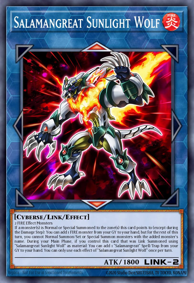 Salamangreat Sunlight Wolf card image