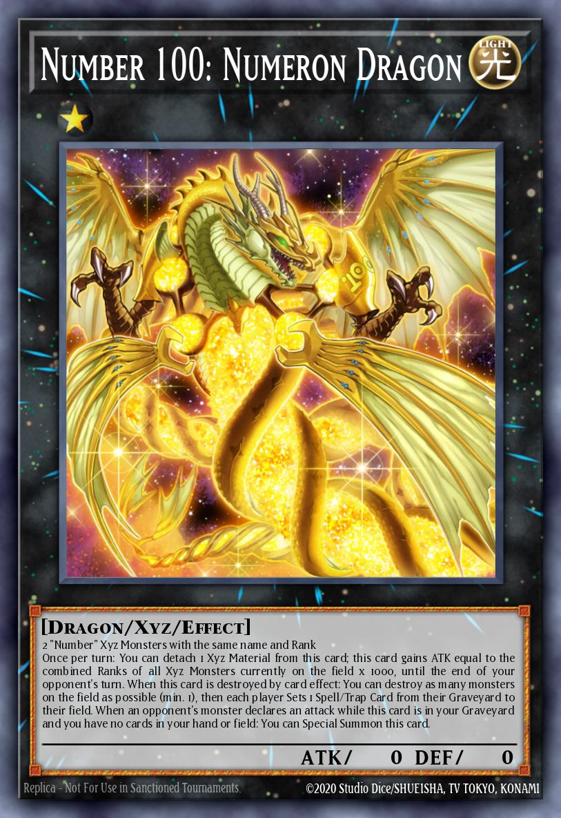 Number 100: Numeron Dragon card image