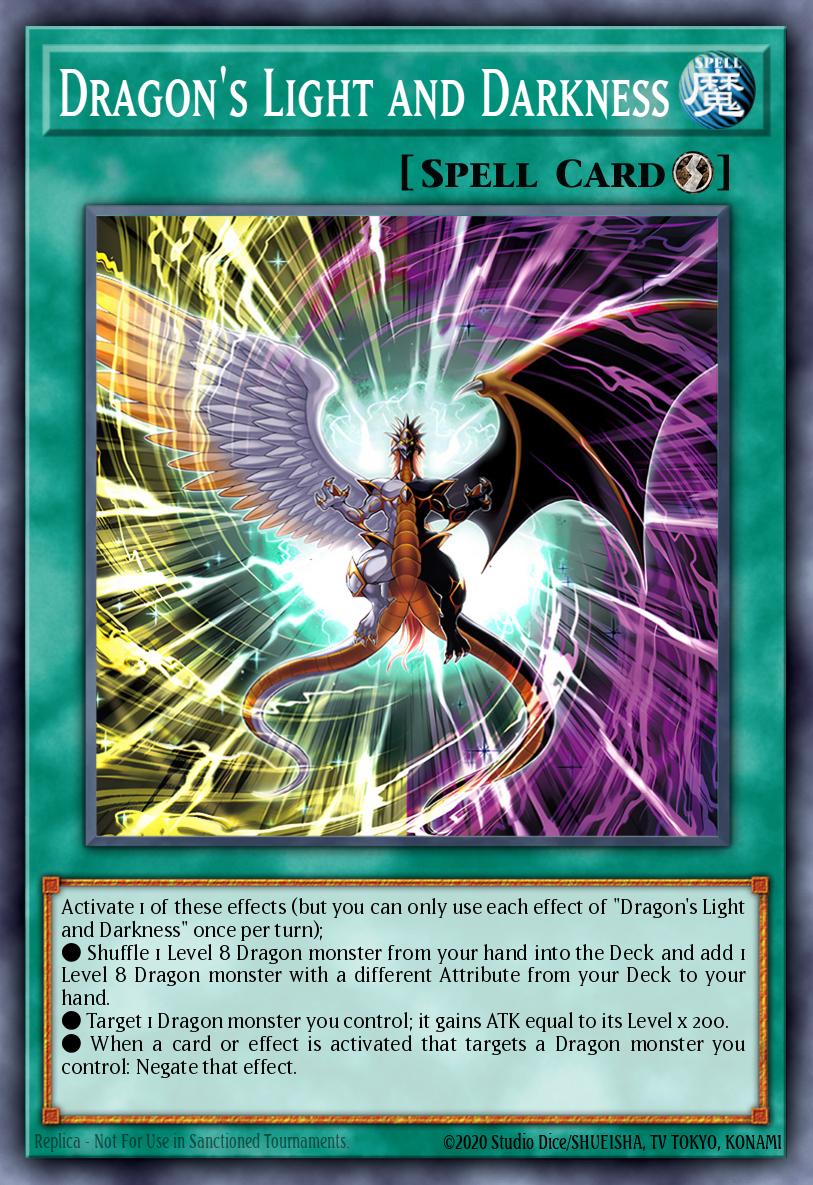 Dragon's Light and Darkness card image