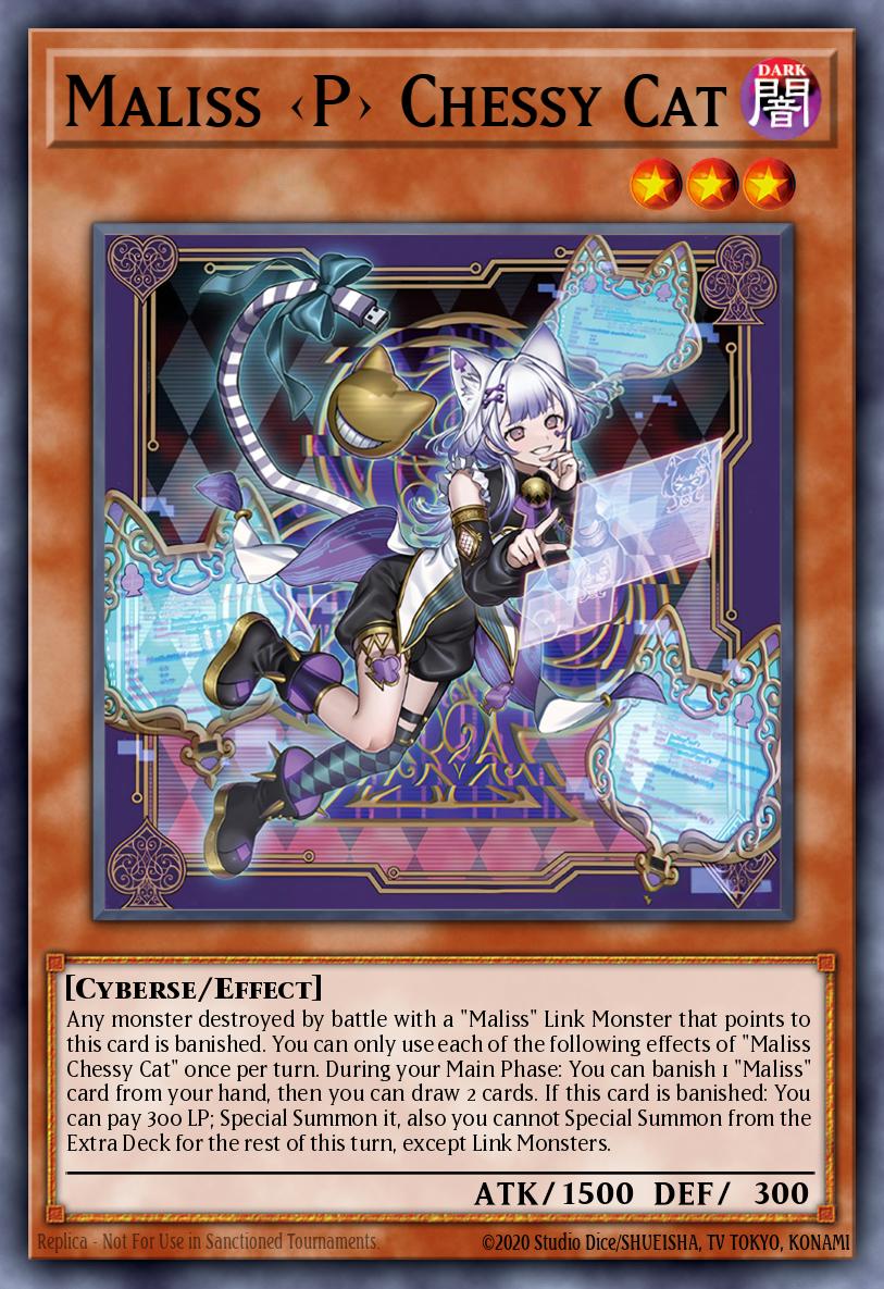 Maliss <P> Chessy Cat card image