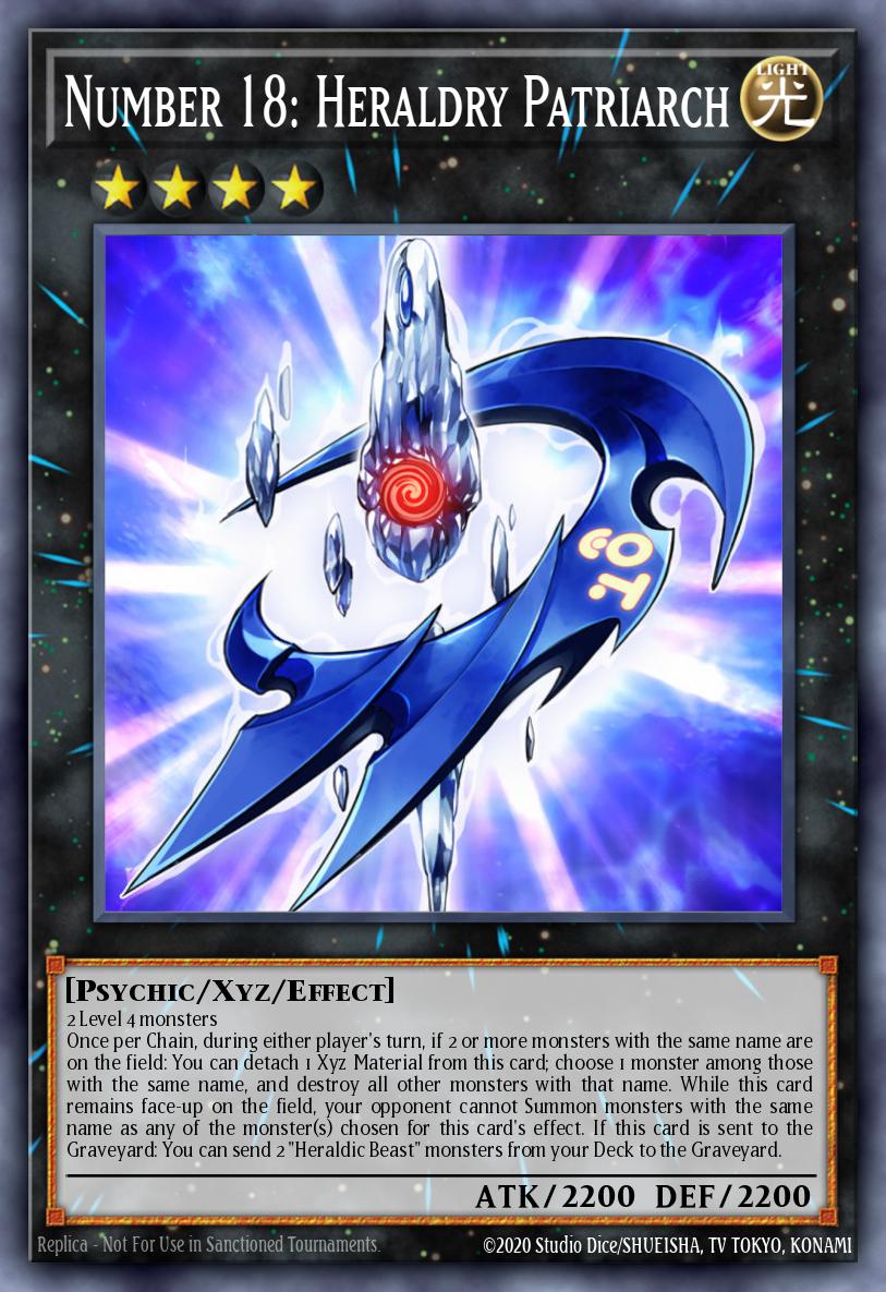 Number 18: Heraldry Patriarch card image