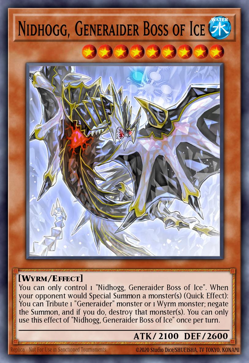 Nidhogg, Generaider Boss of Ice card image