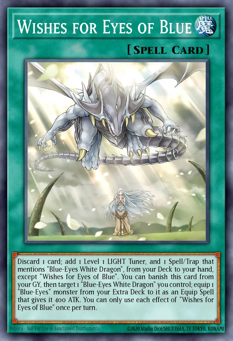 Wishes for Eyes of Blue card image