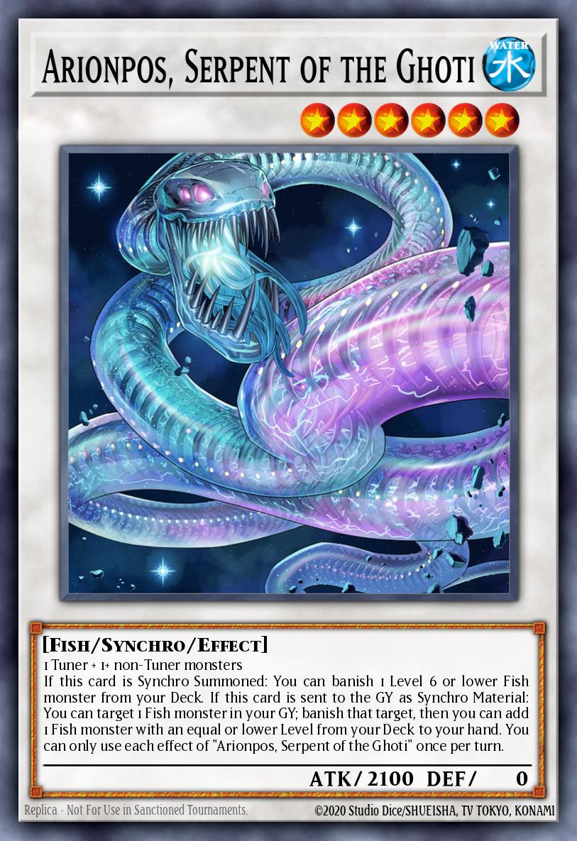 Arionpos, Serpent of the Ghoti card image