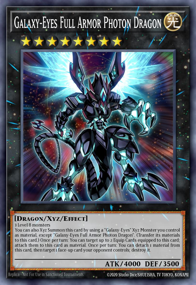 Galaxy-Eyes Full Armor Photon Dragon card image