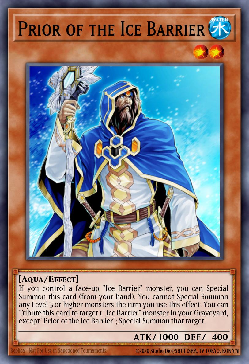 Prior of the Ice Barrier card image